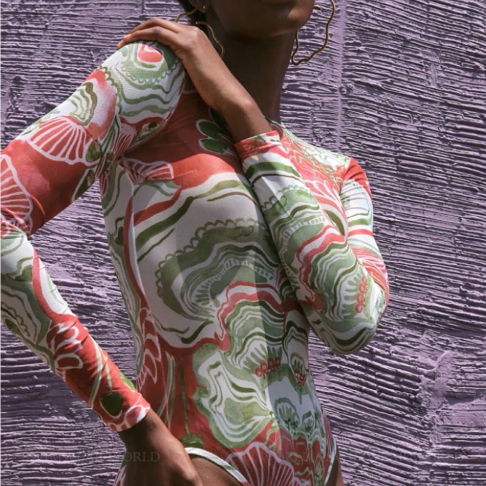 NIP ANDREA IYAMAH
ELLE MESH LEOTARD S $180.00